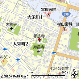 顕法寺周辺の地図
