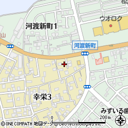 新潟県新潟市東区幸栄3丁目10-12周辺の地図