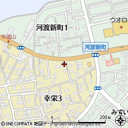 新潟県新潟市東区幸栄3丁目9-24周辺の地図