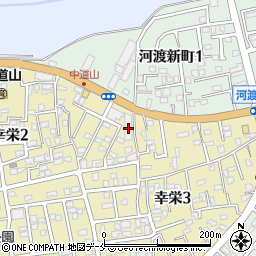 新潟県新潟市東区幸栄2丁目23-16周辺の地図