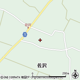 山形県東置賜郡高畠町佐沢980-1周辺の地図