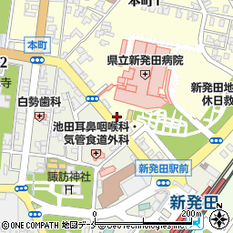 朝日生命保険新発田営業所周辺の地図
