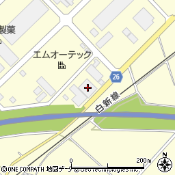 公衛社新発田支店周辺の地図