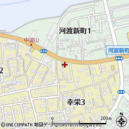 新潟県新潟市東区幸栄3丁目9-16周辺の地図
