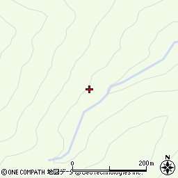 長者原沢周辺の地図