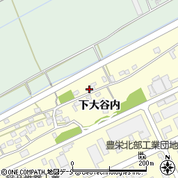新潟県新潟市北区下大谷内336周辺の地図