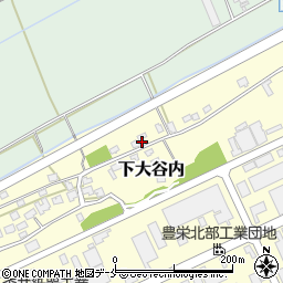 新潟県新潟市北区下大谷内336-1周辺の地図