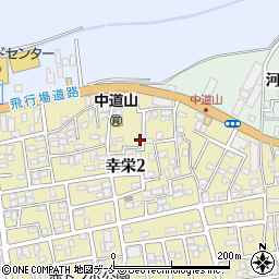 新潟県新潟市東区幸栄2丁目18-25周辺の地図