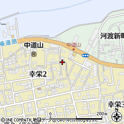 新潟県新潟市東区幸栄2丁目15-14周辺の地図