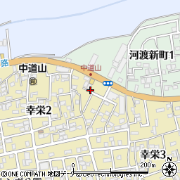 新潟県新潟市東区幸栄2丁目20周辺の地図