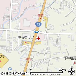 有限会社山木鈴木商店　米沢ノースサービスステーション周辺の地図
