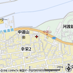 新潟県新潟市東区幸栄2丁目17-34周辺の地図