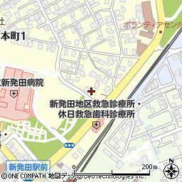 新発田薬局周辺の地図