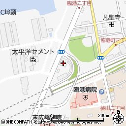 株式会社大久保　新潟事業所周辺の地図