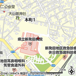 〒957-0054 新潟県新発田市本町の地図