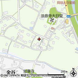 新潟県新発田市岡田1406周辺の地図