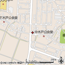 新潟県新発田市富塚町周辺の地図