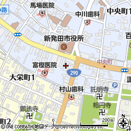 新潟県労働金庫新発田支店周辺の地図