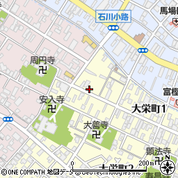 有限会社渡辺生花店周辺の地図