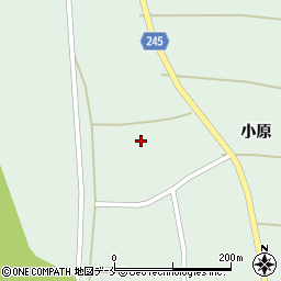 宮城県角田市枝野品濃周辺の地図