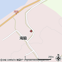 新潟県佐渡市滝脇71周辺の地図