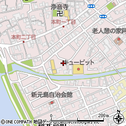 桐生松浜店周辺の地図