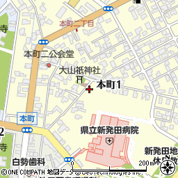 高橋亘商店周辺の地図