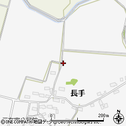 山形県米沢市長手（押出）周辺の地図