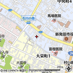 小松美容院周辺の地図