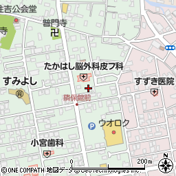 モンパレス４号館新潟新発田第５周辺の地図