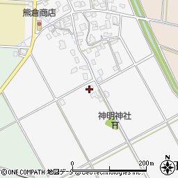 新潟県新発田市日渡321-1周辺の地図