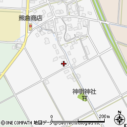 新潟県新発田市日渡231周辺の地図