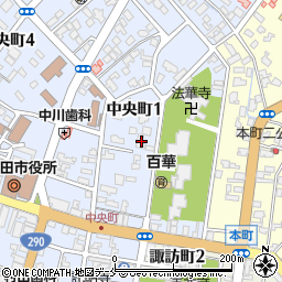 新発田ジョイフルコーポ周辺の地図