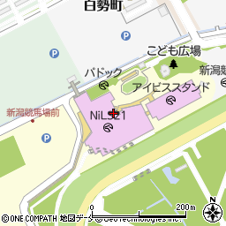 ＪＲＡ日本中央競馬会新潟競馬場周辺の地図