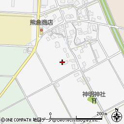 新潟県新発田市日渡233周辺の地図