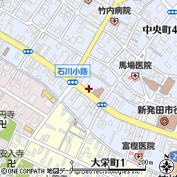 フレンドパーク新発田中央第２駐車場周辺の地図