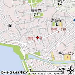 第四北越銀行松浜支店 ＡＴＭ周辺の地図