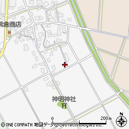 新潟県新発田市日渡383周辺の地図