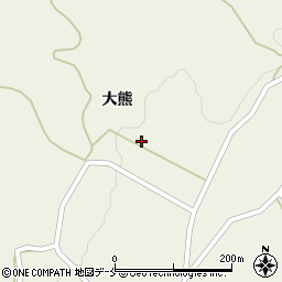 宮城県白石市小原大熊56周辺の地図