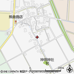 新潟県新発田市日渡715周辺の地図