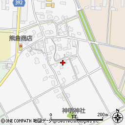 新潟県新発田市日渡721周辺の地図