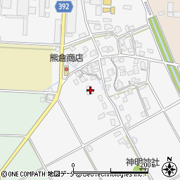 新潟県新発田市日渡221周辺の地図