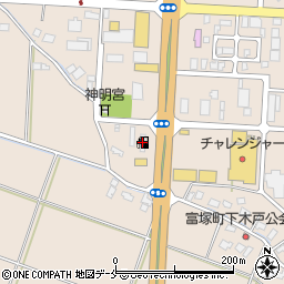 ＥＮＥＯＳ　Ｄｒ．Ｄｒｉｖｅ新発田南バイパス店周辺の地図