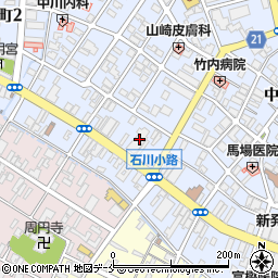 岡三にいがた証券株式会社新発田支店周辺の地図