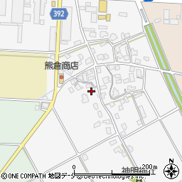 新潟県新発田市日渡218-2周辺の地図