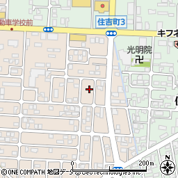 ポーラ化粧品　リヤン営業所周辺の地図