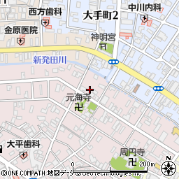 〒957-0057 新潟県新発田市御幸町の地図