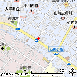 川島鉄次郎印房周辺の地図