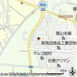 新潟県新発田市岡田1807-3周辺の地図