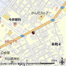 ＥＮＥＯＳ本町ＳＳ周辺の地図